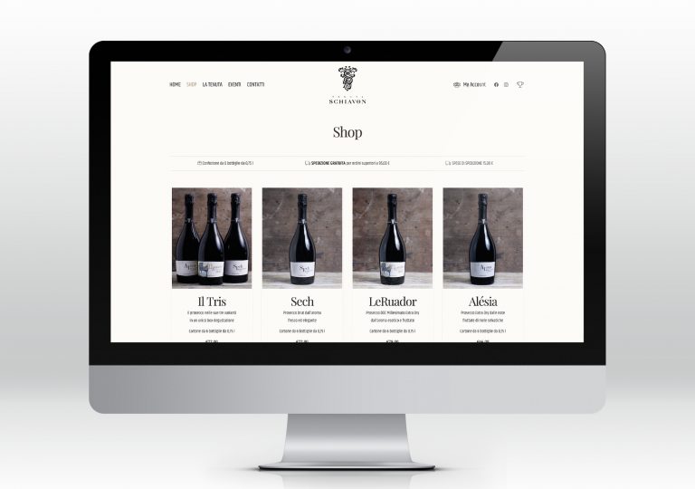 Sito web Tenuta Schiavon
